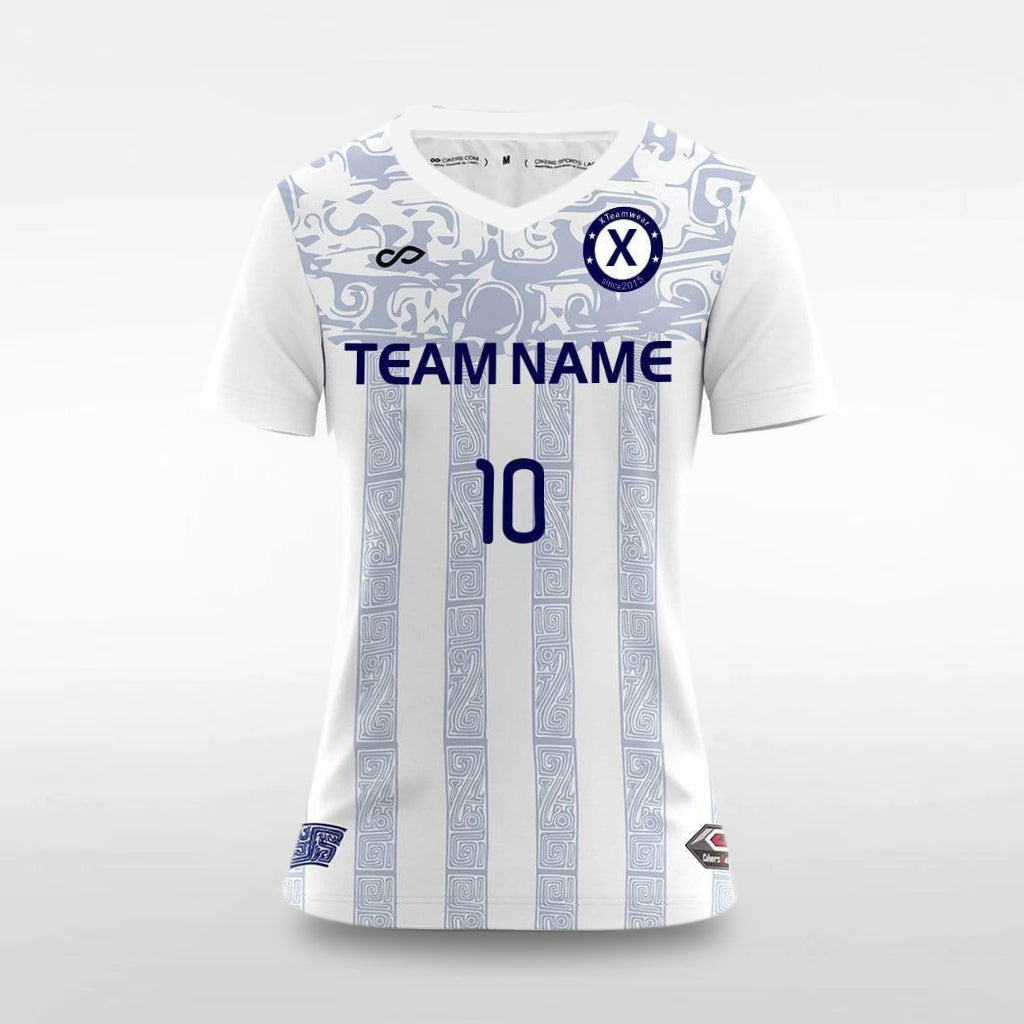 Silk Road - Customized Women's Sublimated Football Jersey
