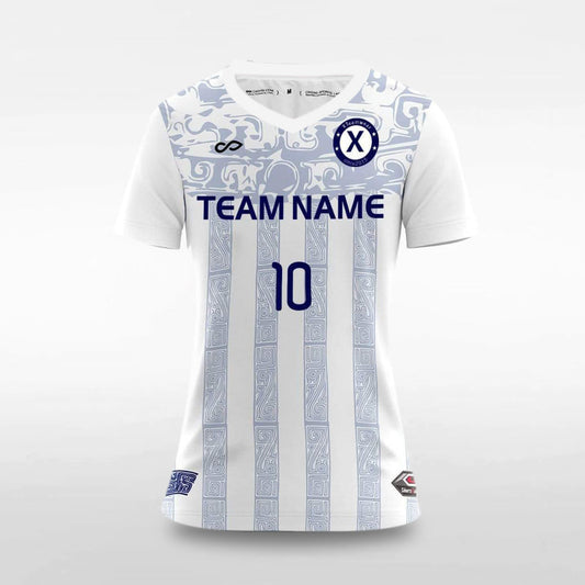 Silk Road - Customized Women's Sublimated Football Jersey