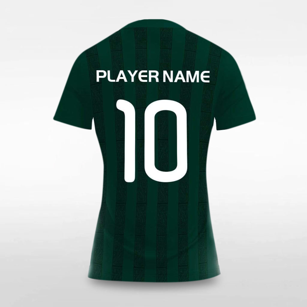 Silk Road - Customized Women's Sublimated Football Jersey