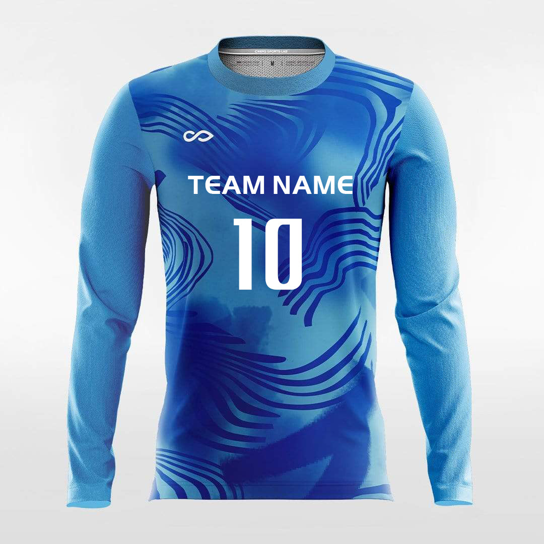 Limited Secret 1 - Customized Men's Sublimated Long Sleeve Football Jersey