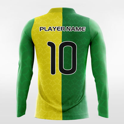 Herdsman - Customized Men's Sublimated Long Sleeve Football Jersey