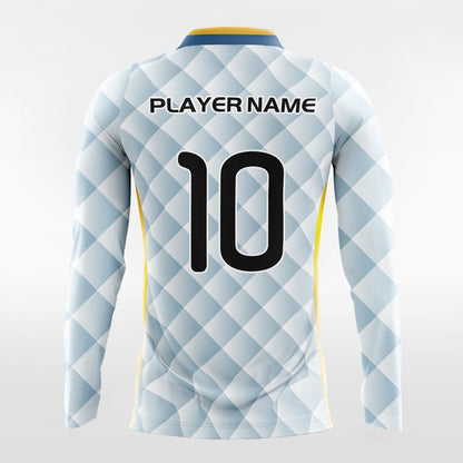 Pop camouflage 0 - Customized Men's Sublimated Long Sleeve Football Jersey