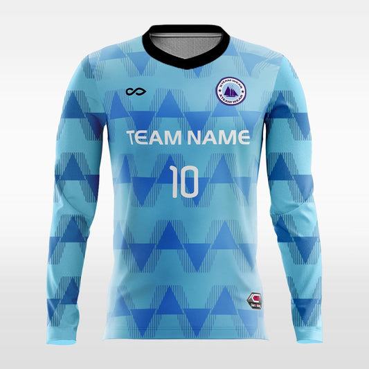 Blue Harbour - Customized Men's Sublimated Long Sleeve Football Jersey