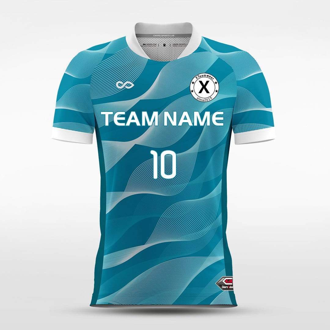 Streamer - Customized Men's Sublimated Football Jersey
