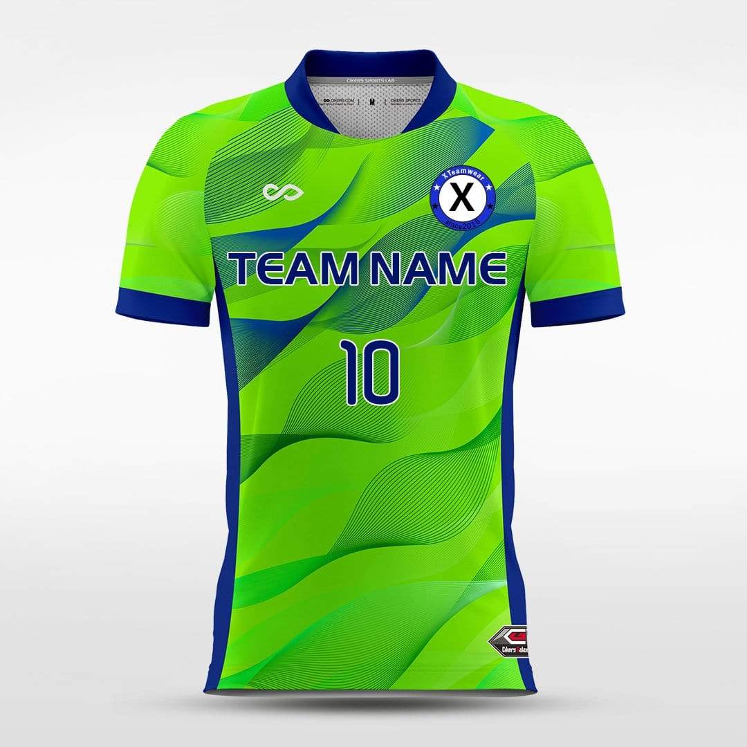 Streamer - Customized Men's Sublimated Football Jersey