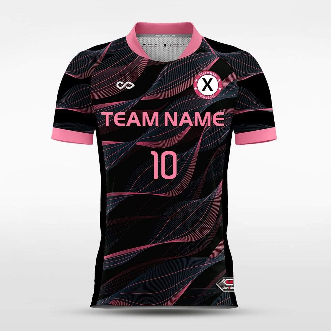Streamer - Customized Men's Sublimated Football Jersey