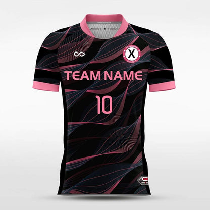 Streamer - Customized Men's Sublimated Football Jersey