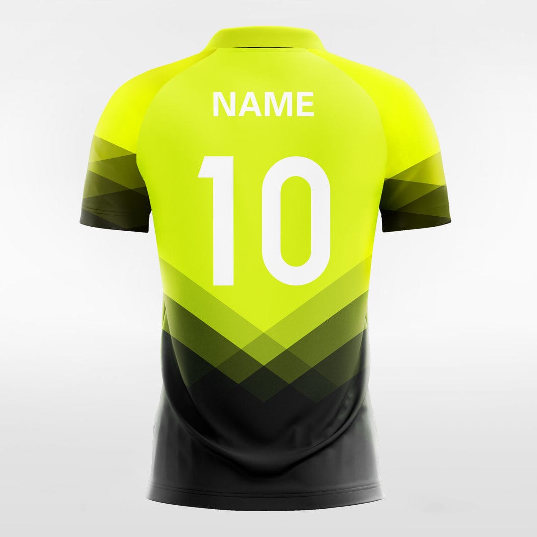 Rocky Mountains - Customized Men's Sublimated Football Jersey - Fluorescent
