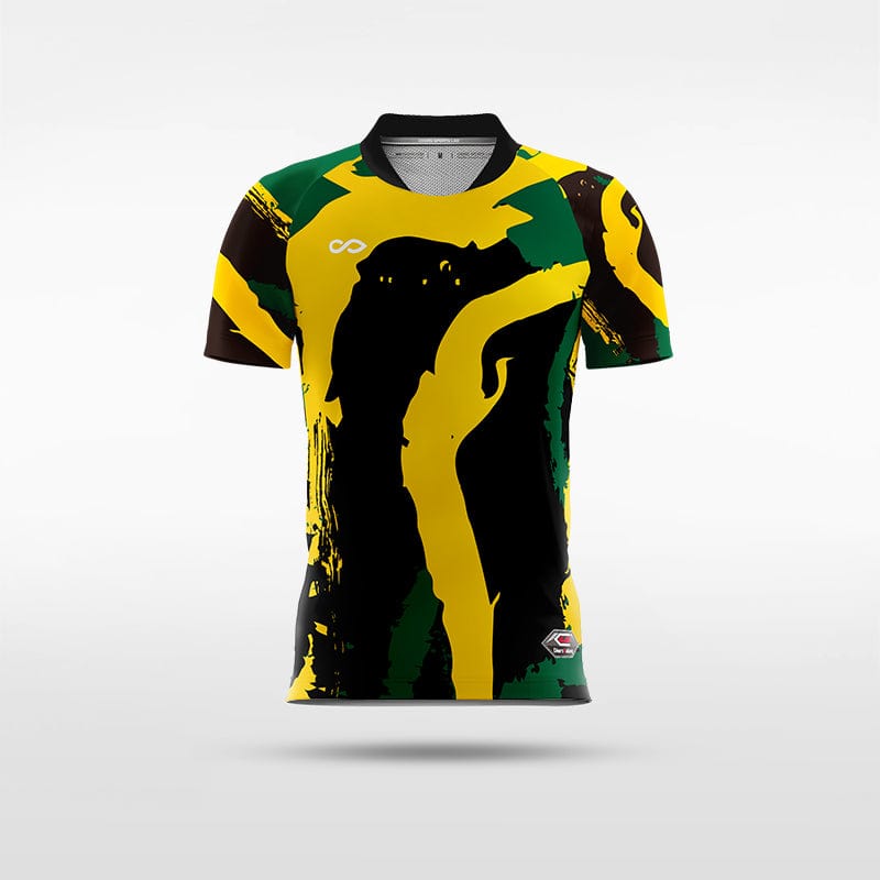 Pop Camouflage 4 - Customized Kid's Sublimated Football Jersey