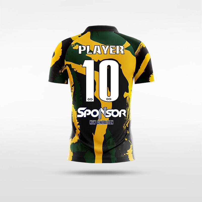 Pop Camouflage 4 - Customized Kid's Sublimated Football Jersey