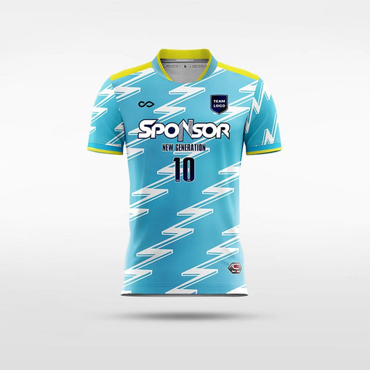Water Ripple - Customized Kid's Sublimated Football Jersey