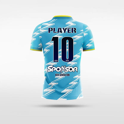 Water Ripple - Customized Kid's Sublimated Football Jersey