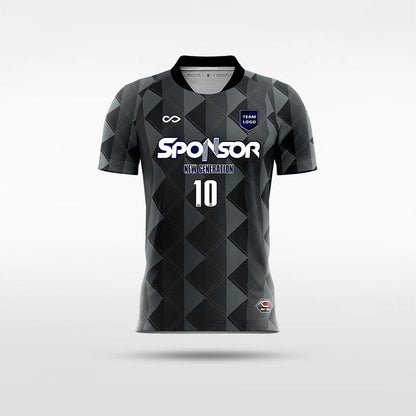 Checkerboard - Customized Kid's Sublimated Football Jersey