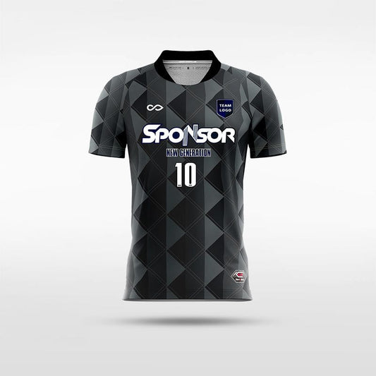 Checkerboard - Customized Kid's Sublimated Football Jersey