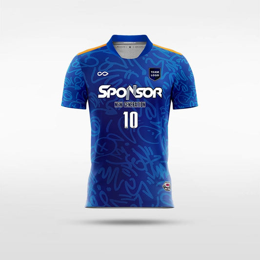 Supermacy - Customized Kid's Sublimated Football Jersey