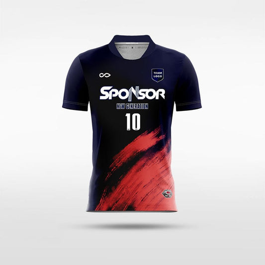Solar Flare - Customized Kid's Sublimated Football Jersey