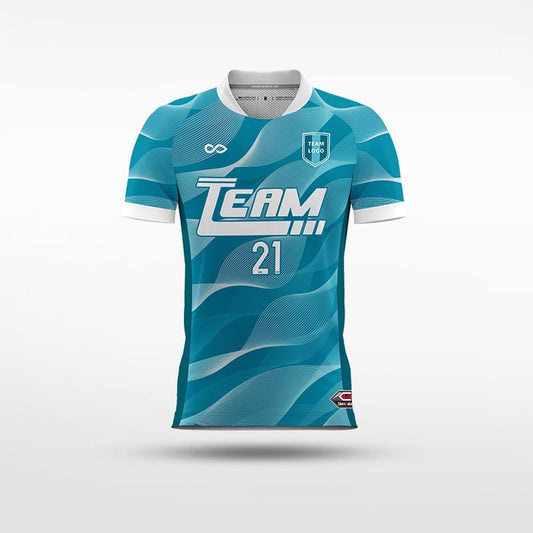 Tranquility - Customized Kid's Sublimated Football Jersey
