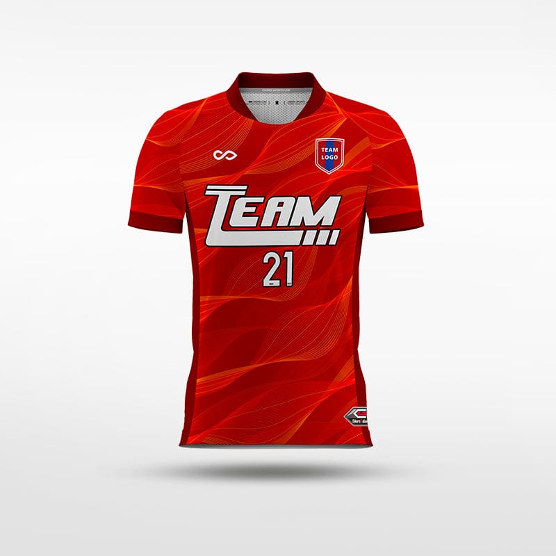 Tranquility - Customized Kid's Sublimated Football Jersey