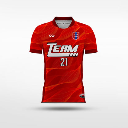 Tranquility - Customized Kid's Sublimated Football Jersey