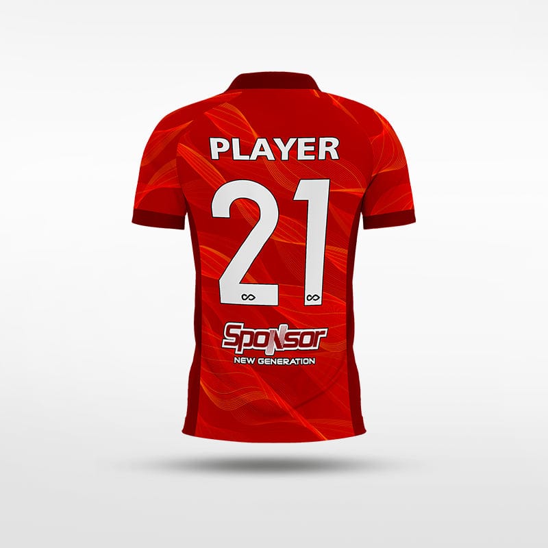 Tranquility - Customized Kid's Sublimated Football Jersey