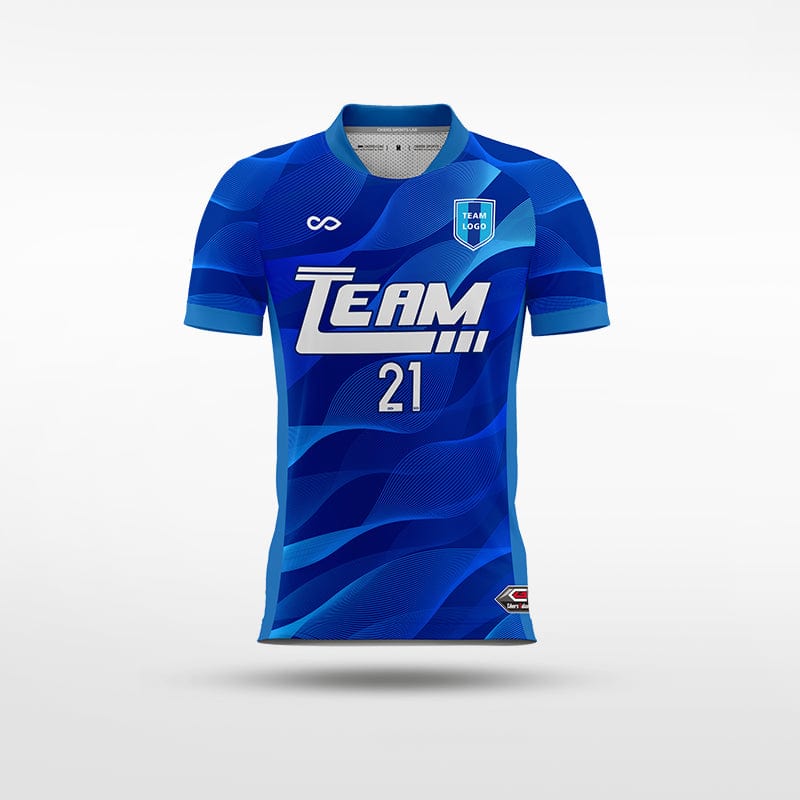 Tranquility - Customized Kid's Sublimated Football Jersey
