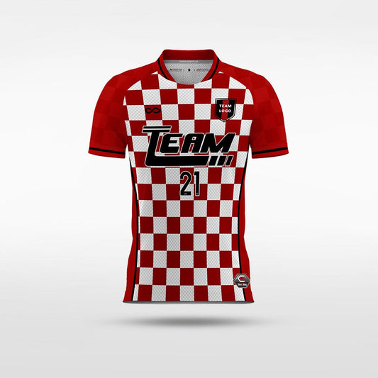 Cardinal - Customized Kid's Sublimated Football Jersey