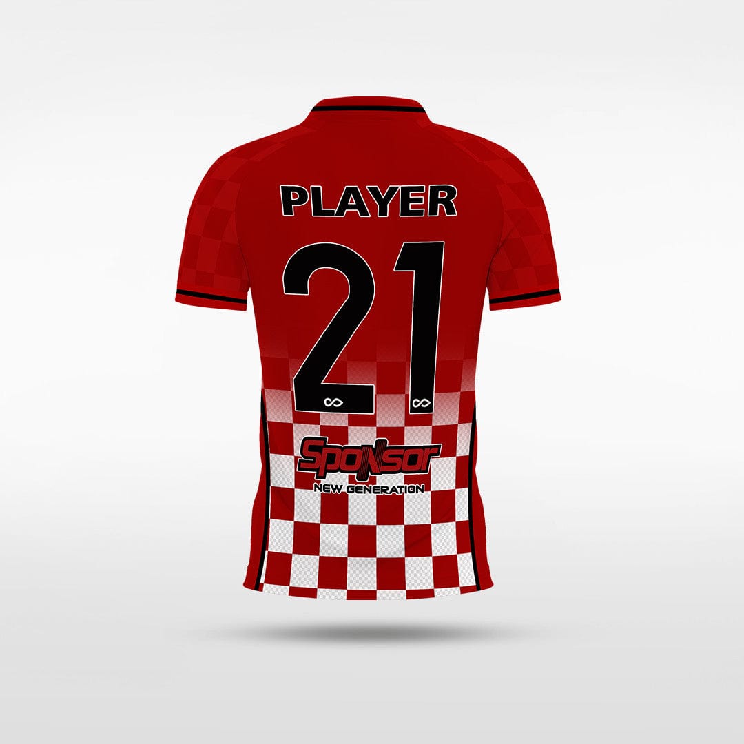 Cardinal - Customized Kid's Sublimated Football Jersey