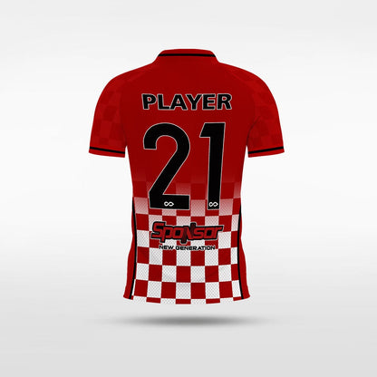 Cardinal - Customized Kid's Sublimated Football Jersey