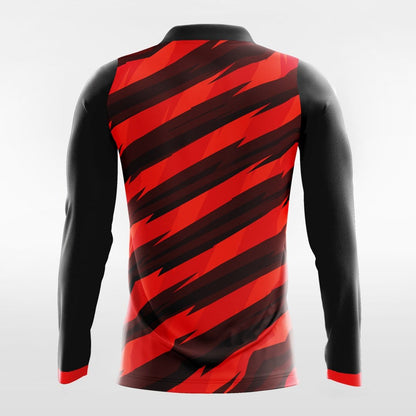 Thorn - Customized Men's Sublimated Long Sleeve Football Jersey