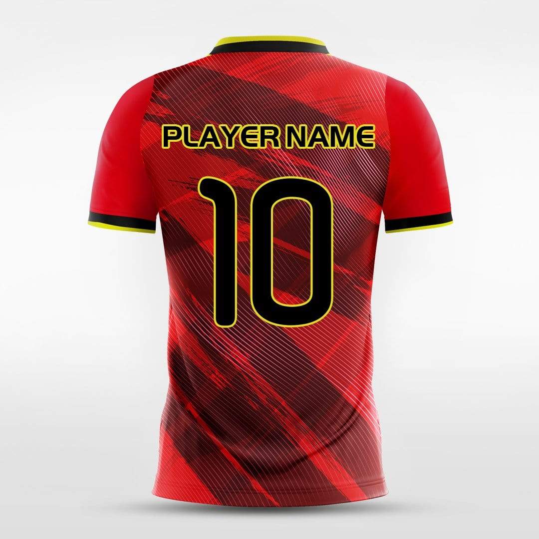 Team Belgium - Customized Men's Sublimated Soccer  Jersey