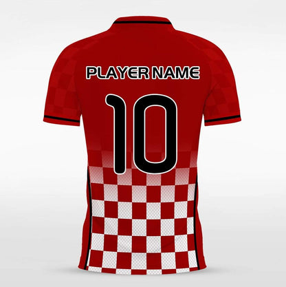 Cardinal - Customized Men's Sublimated Football Jersey