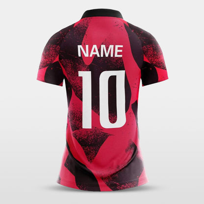 Pop Camouflage 3 - Customized Women's Sublimated Football Jersey