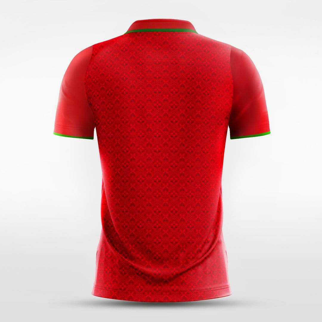 Team Portugal - Customized Men's Sublimated Football Jersey