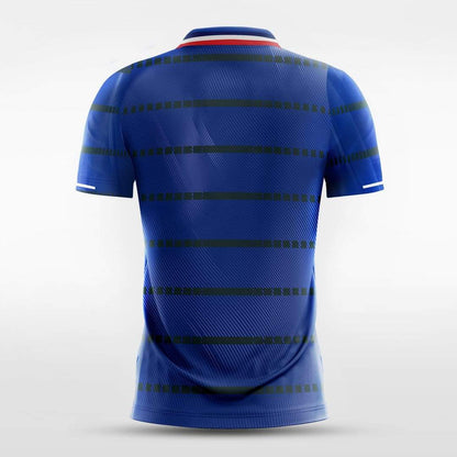 Team France - Customized Men's Sublimated Football Jersey