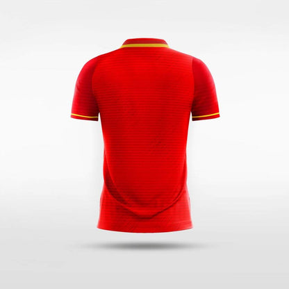 Team Spain - Customized Kid's Sublimated Football Jersey
