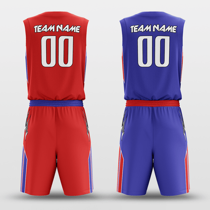 Raptors - Customized Reversible Sublimated Basketball Set