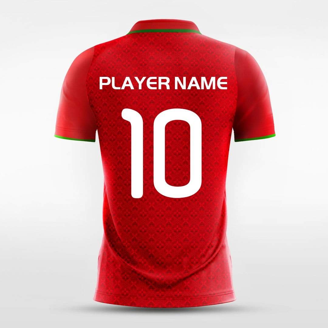 Team Portugal - Customized Men's Sublimated Football Jersey