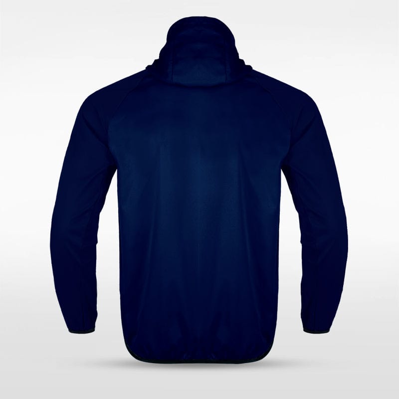 Historic Greek - Customized Men's Sublimated Full-Zip Waterproof