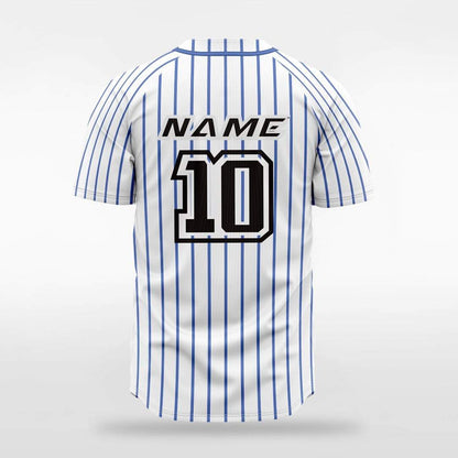 Breeze - Customized Men's Sublimated Full-Button Baseball Jersey