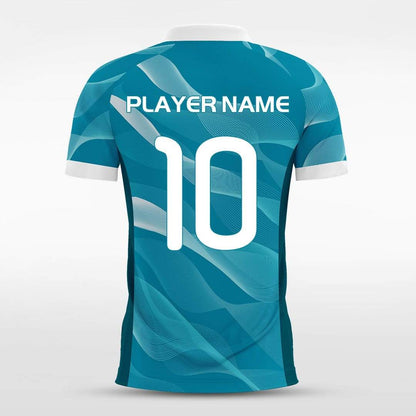 Streamer - Customized Men's Sublimated Football Jersey