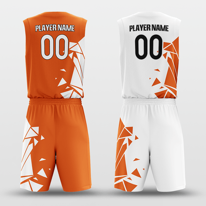 Broken - Customized Reversible Sublimated Basketball Set