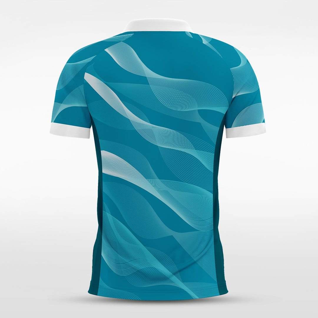 Streamer - Customized Men's Sublimated Football Jersey
