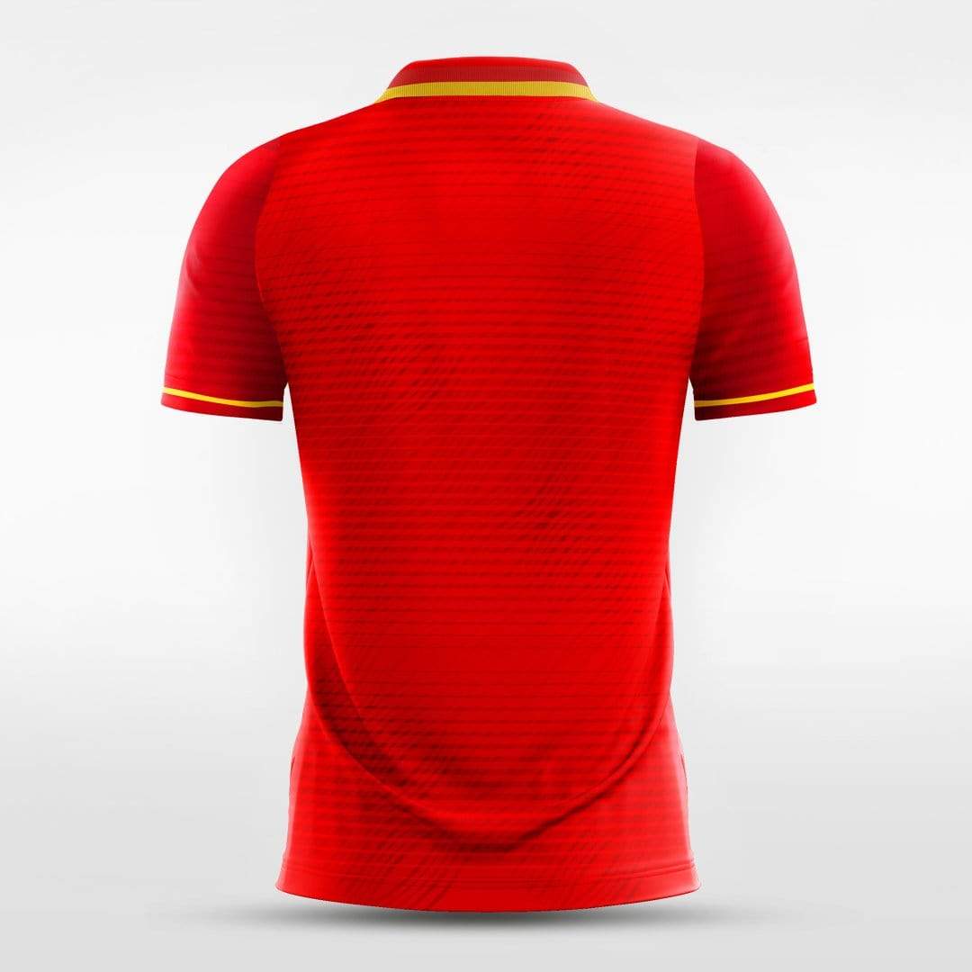 Team Spain - Customized Men's Sublimated Football Jersey