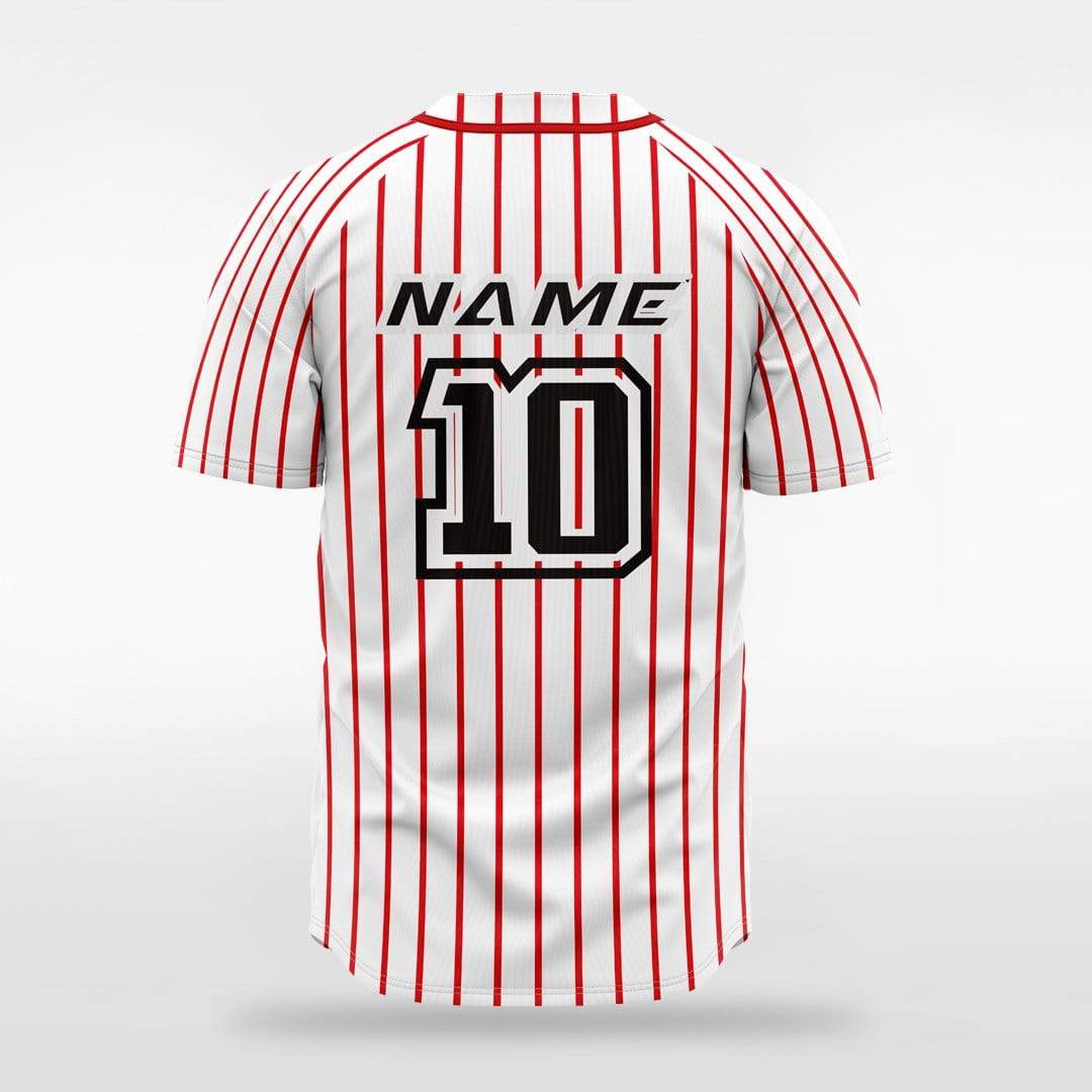 Breeze - Customized Men's Sublimated Full-Button Baseball Jersey