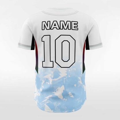 Tree Shadows - Customized Men's Sublimated Button Down Baseball Jersey
