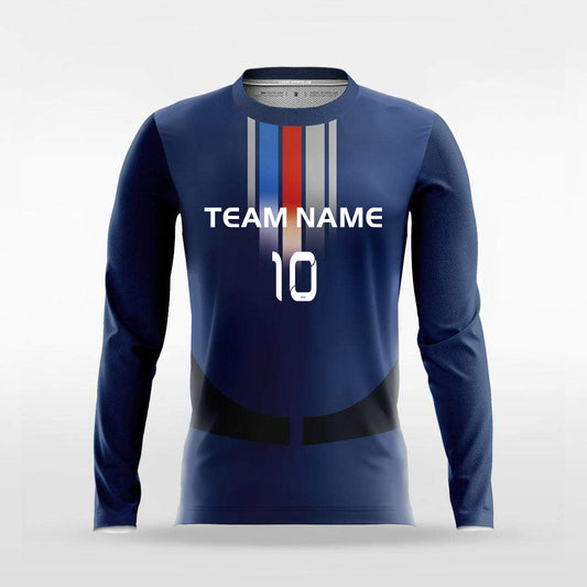 Arrival - Customized Men's Sublimated Long Sleeve Football Jersey