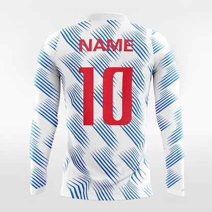 Retro ¢ñ - Customized Men's Sublimated Long Sleeve Football Jersey