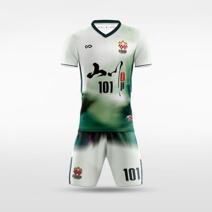 Mountains And Rivers - Kid's Sublimated Football Kit