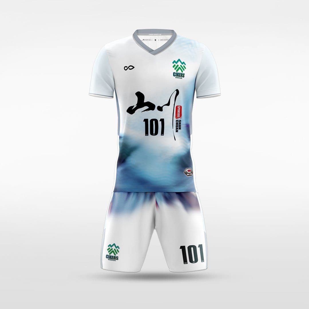 Mountains And Rivers - Kid's Sublimated Football Kit