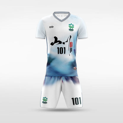 Mountains And Rivers - Kid's Sublimated Football Kit